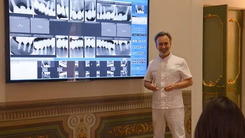 Radiografie dentali presso Lo Studio Calesini, Odontoiatria Specialistica a Roma Centro Storico. Direttore sanitario Dottor Gaetano Calesini Medico Chirurgo specialista in Odontostomatologia e pretesi dentaria.